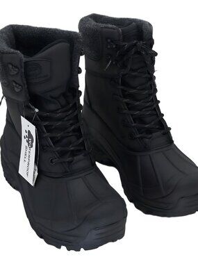 POLAR RANGE Tasco-01 Brown Cold Weather Snow Boots Size 8